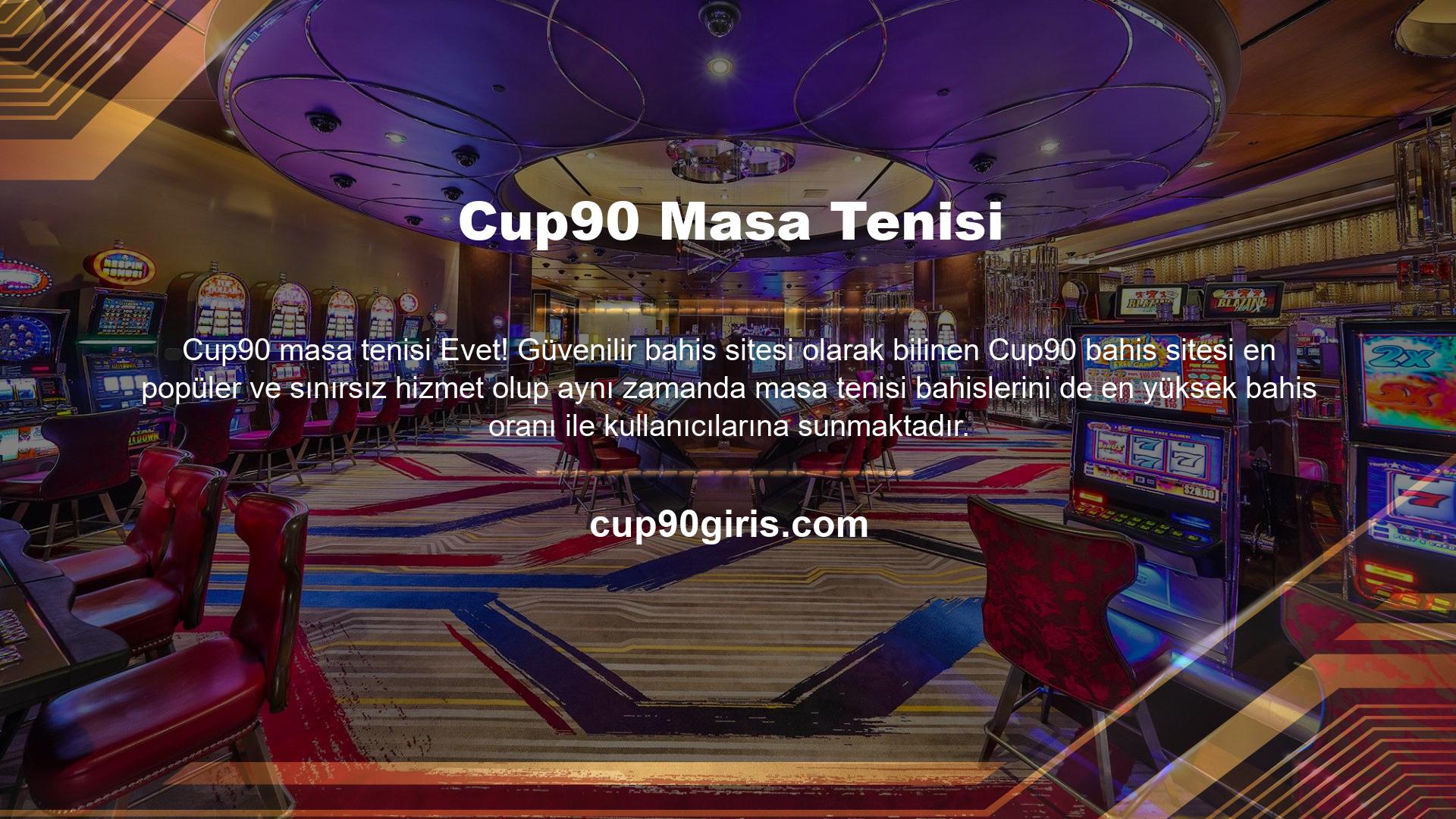 Cup90 Masa Tenisi