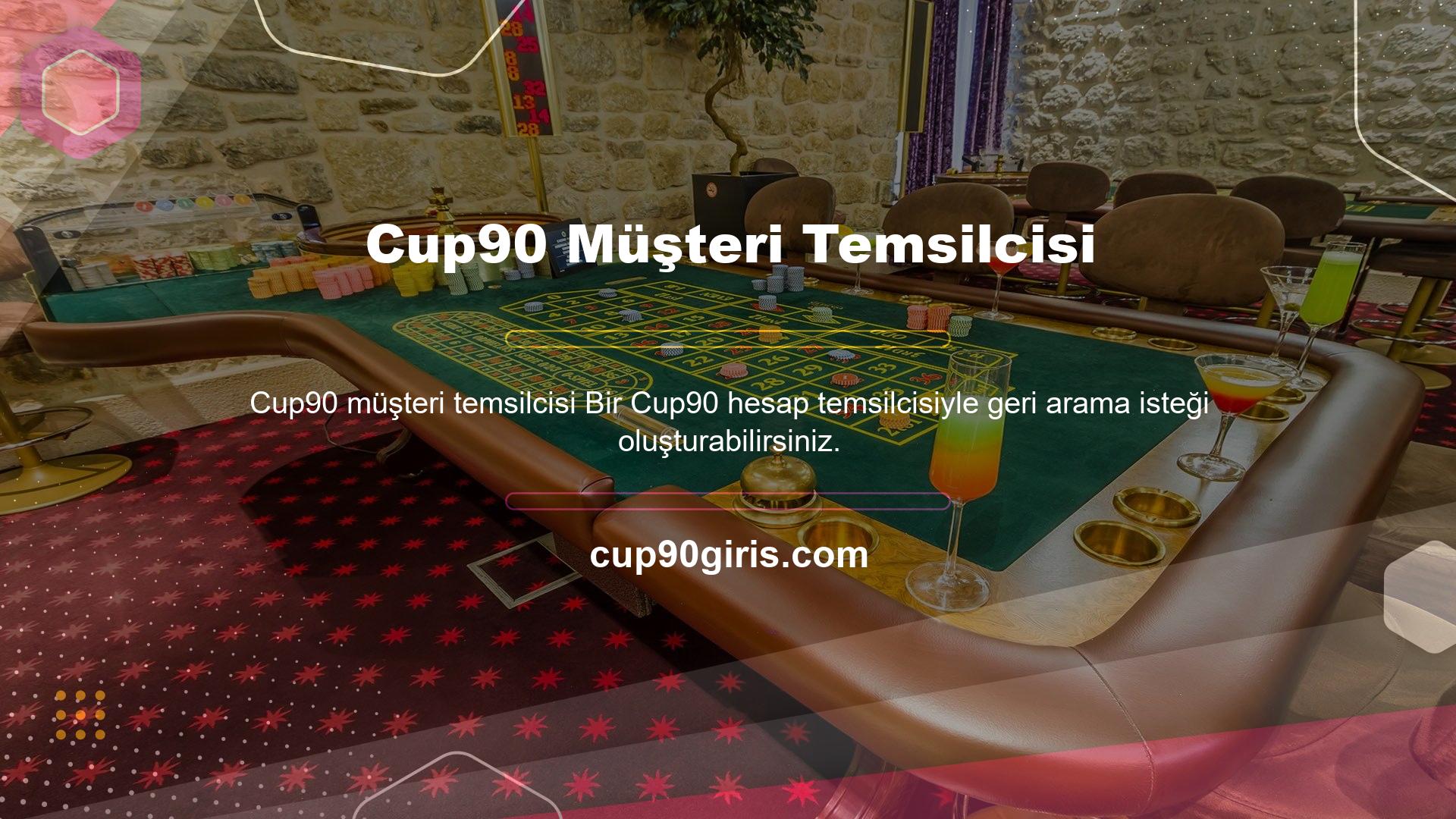 Cup90 Müşteri Temsilcisi