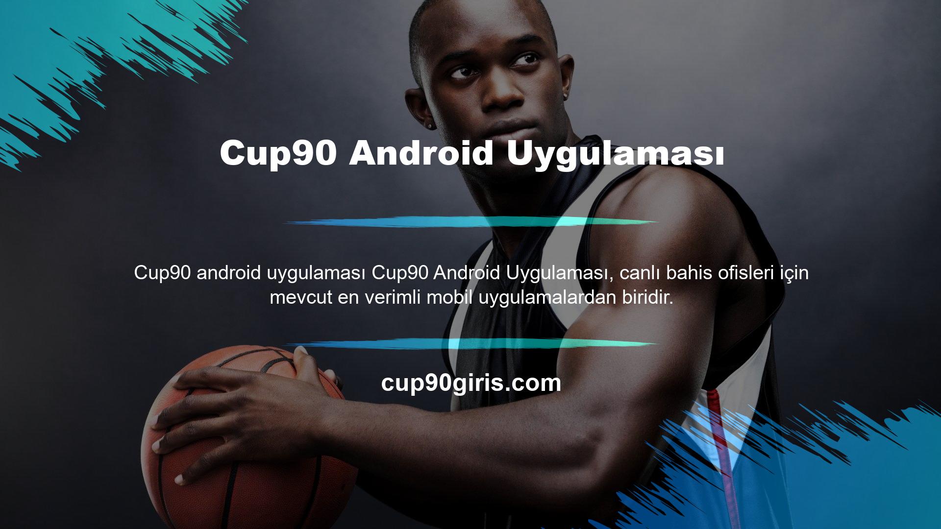 Cup90 Android Uygulaması