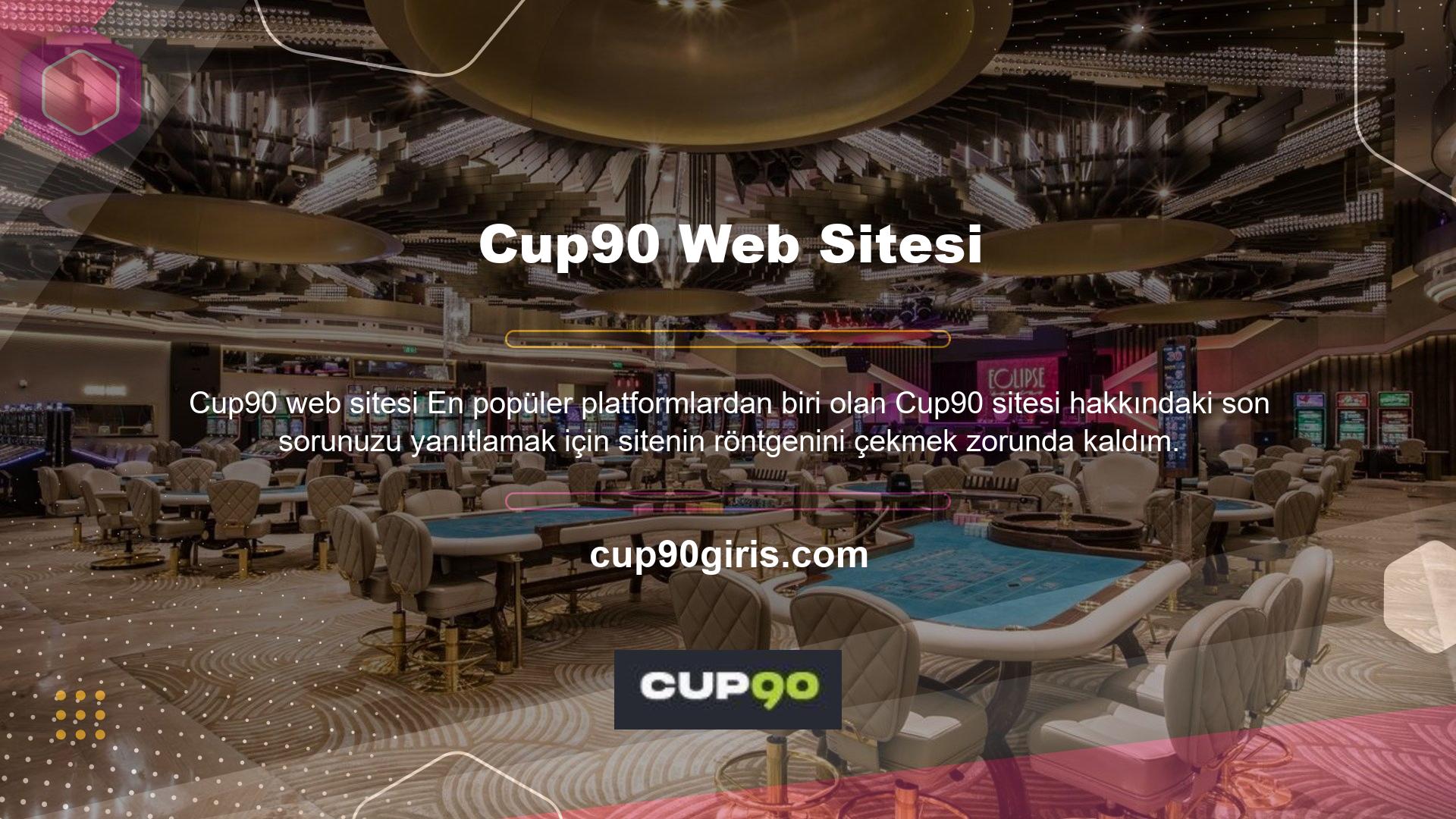 Cup90 Web Sitesi