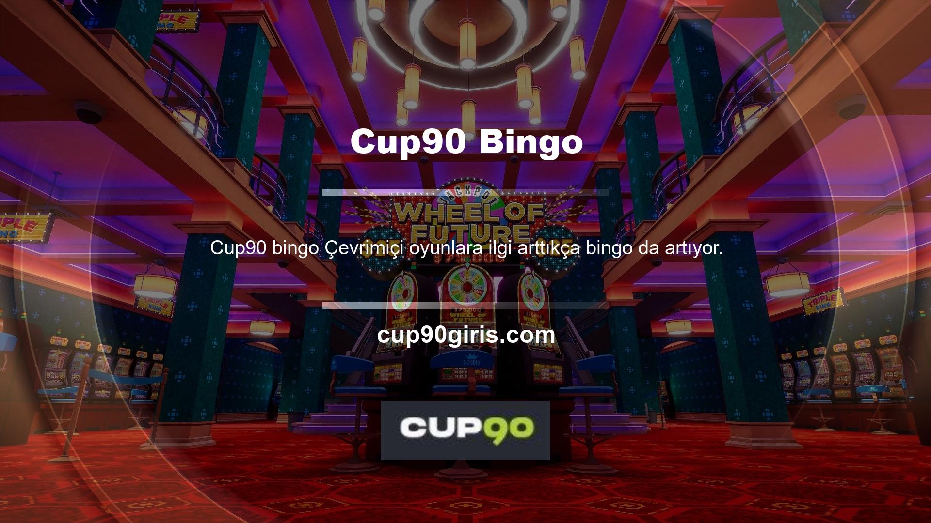 Cup90 bingo